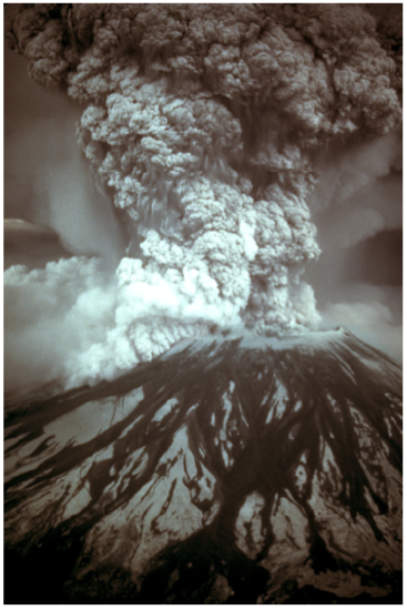 eruption mount st helens 