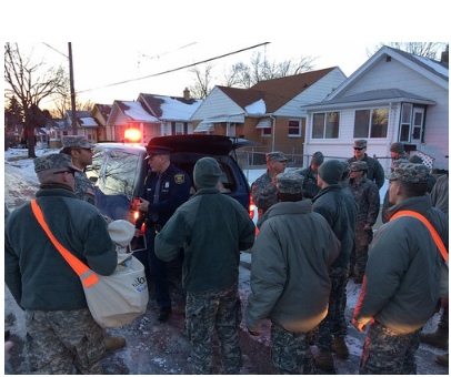 Michigan National Guard Members are on a mission