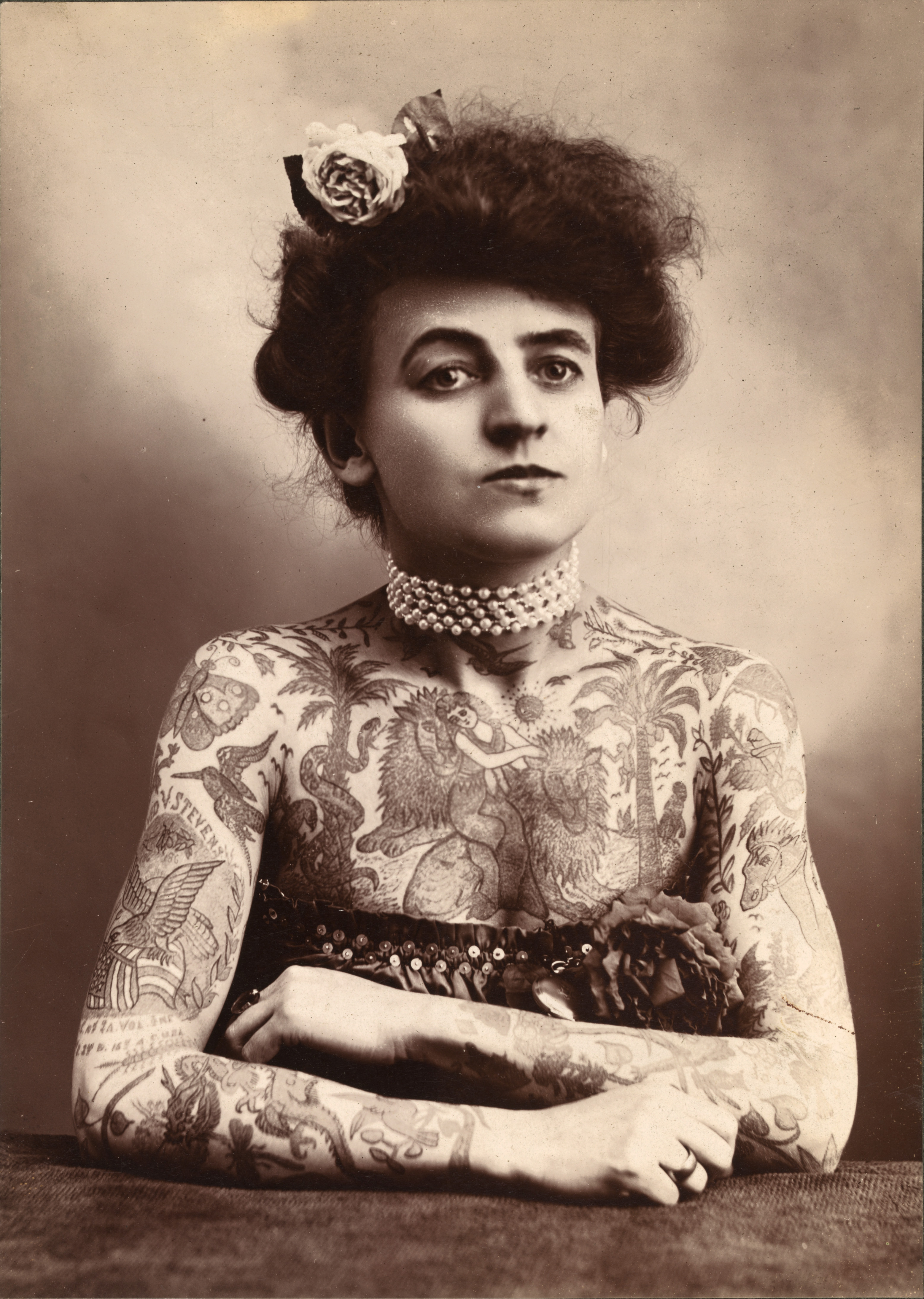 Tatuadora Maud Stevens Wagner