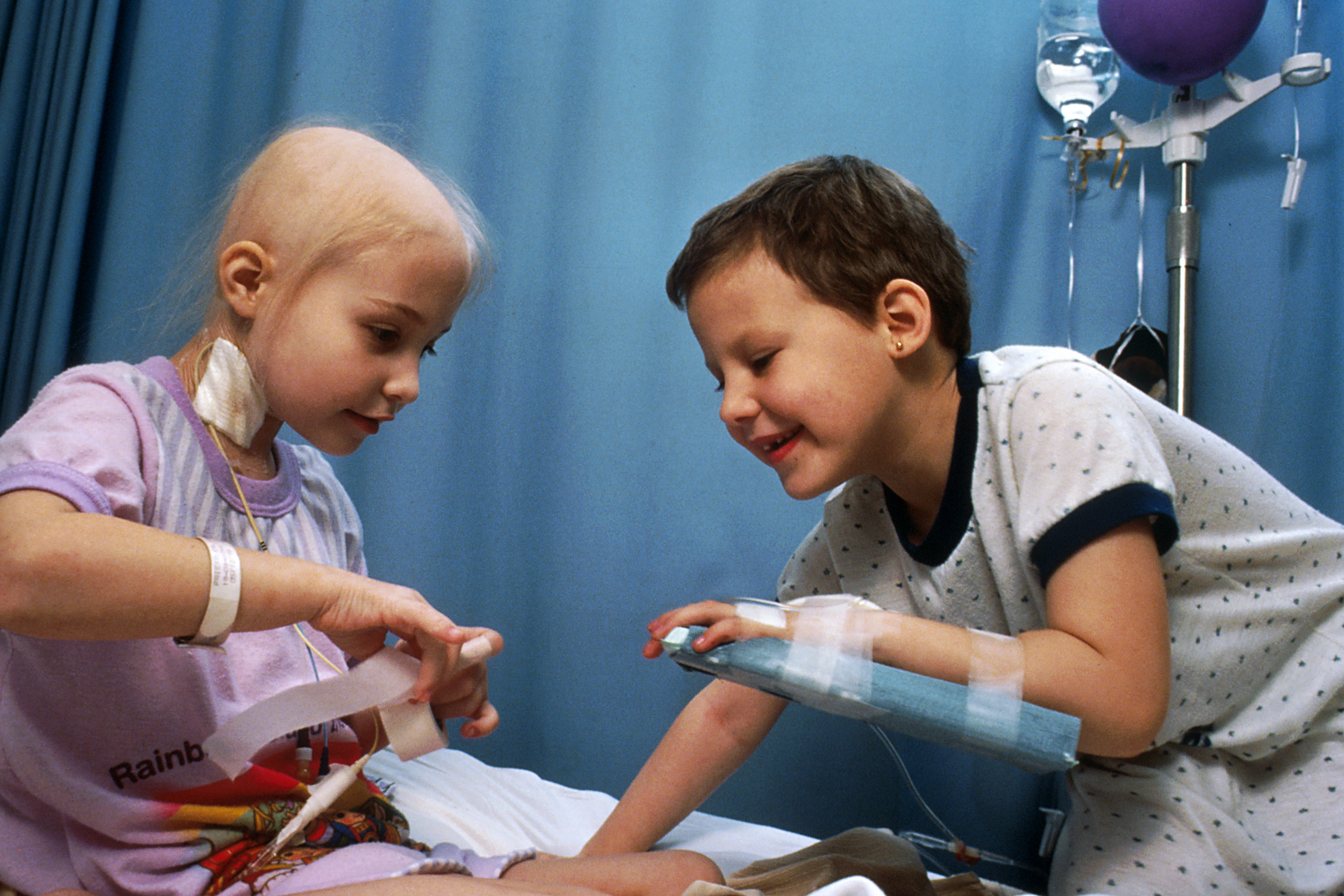 2 Pediatric patients receiving chemotherapy