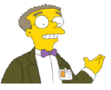 Mr. Smithers from The Simpsons.