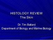 Thumbnail for the embedded element "Histology: Skin"