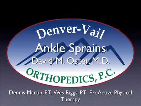 Thumbnail for the embedded element "Ankle Sprain- Part 1 - How they occur, what ligaments are injured and initial treatment (Part 1)"