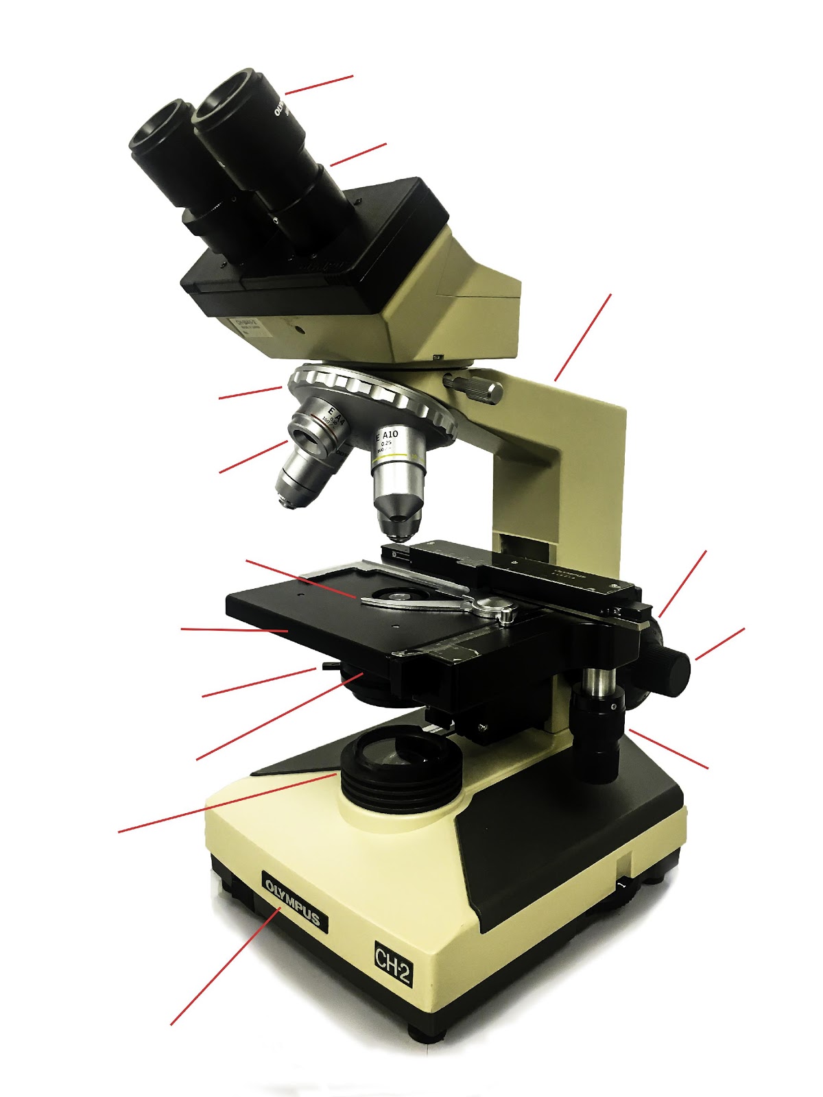 unlabeled microscope