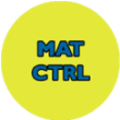 yellow circle with letters MAT CTRL