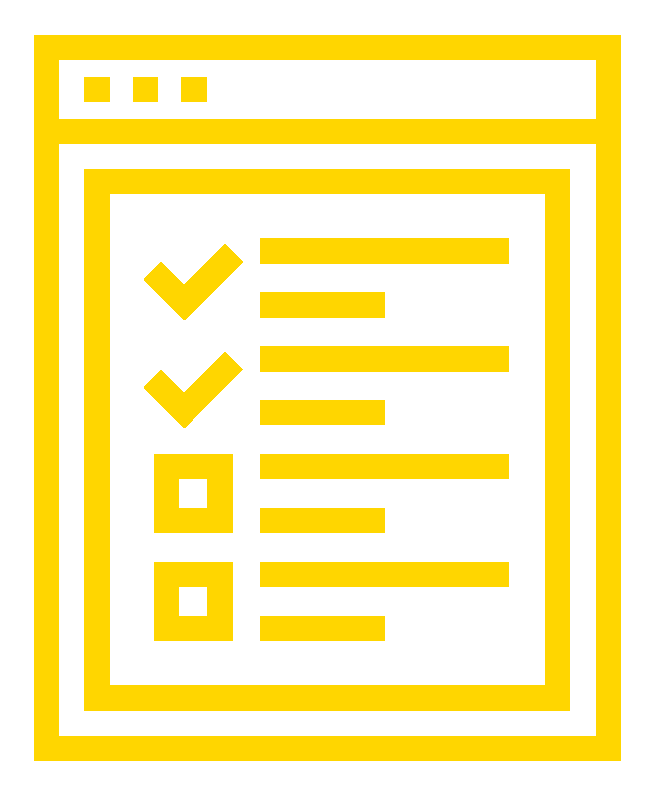 icon of a questionnaire sheet