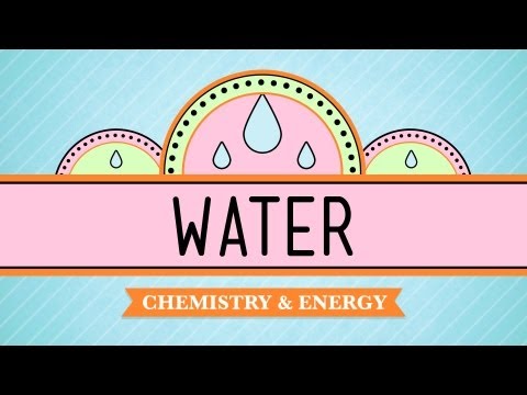Thumbnail for the embedded element "Water - Liquid Awesome: Crash Course Biology #2"