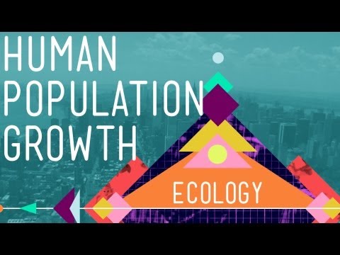Thumbnail for the embedded element "Human Population Growth - Crash Course Ecology #3"