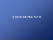 Thumbnail for the embedded element "10. patterns of inheritance"