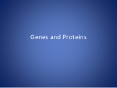 Thumbnail for the embedded element "Genes and proteins updated"