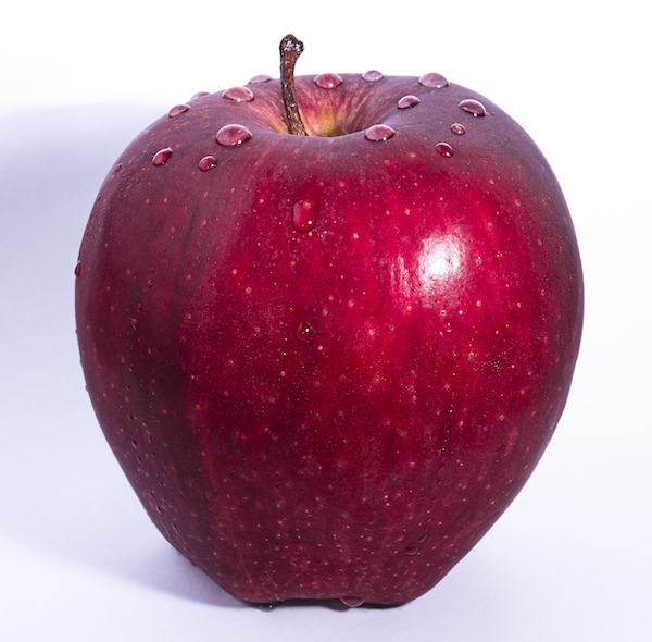 imagen, de, un, rojo, manzana